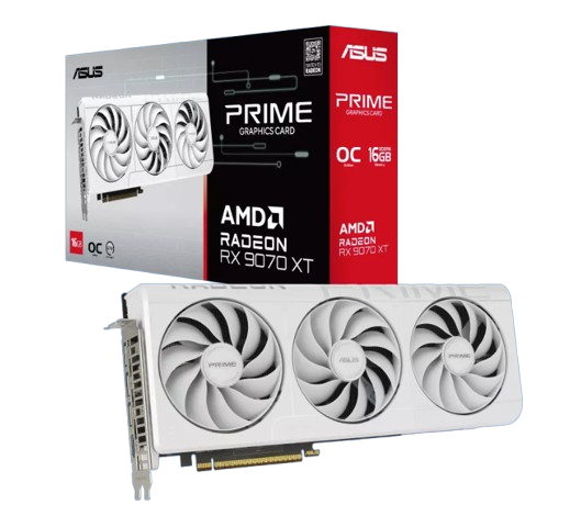 華碩 ASUS PRIME-RX9070-O16G 黑/白