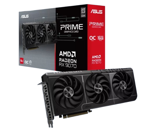 華碩 ASUS PRIME-RX9070-O16G 黑/白