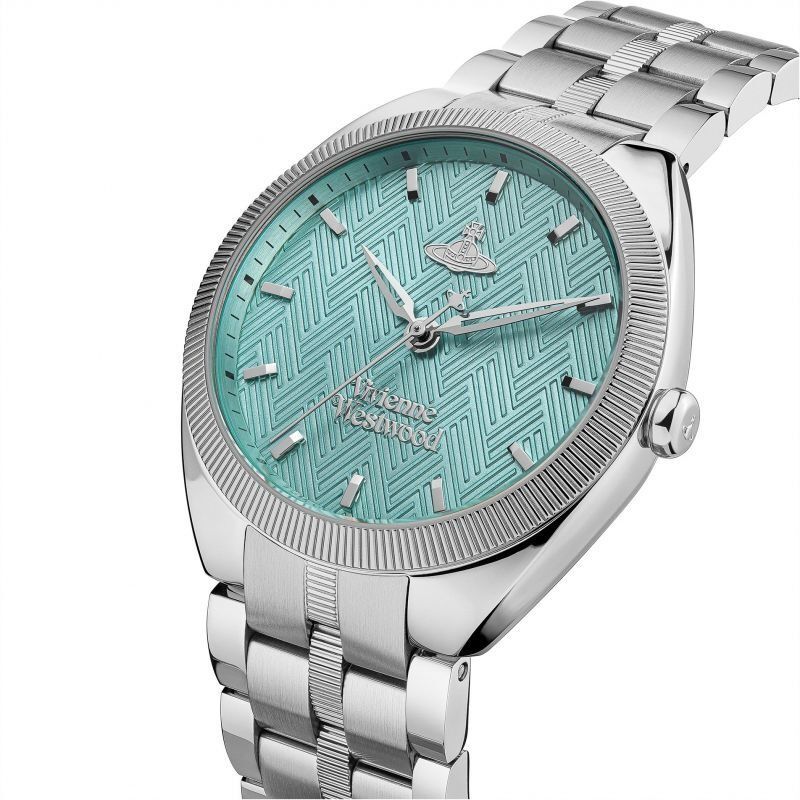 VV281TQSL Vivienne Westwood 37mm 松綠色錶面 不鏽鋼 錶帶 手錶 (香港行貨)