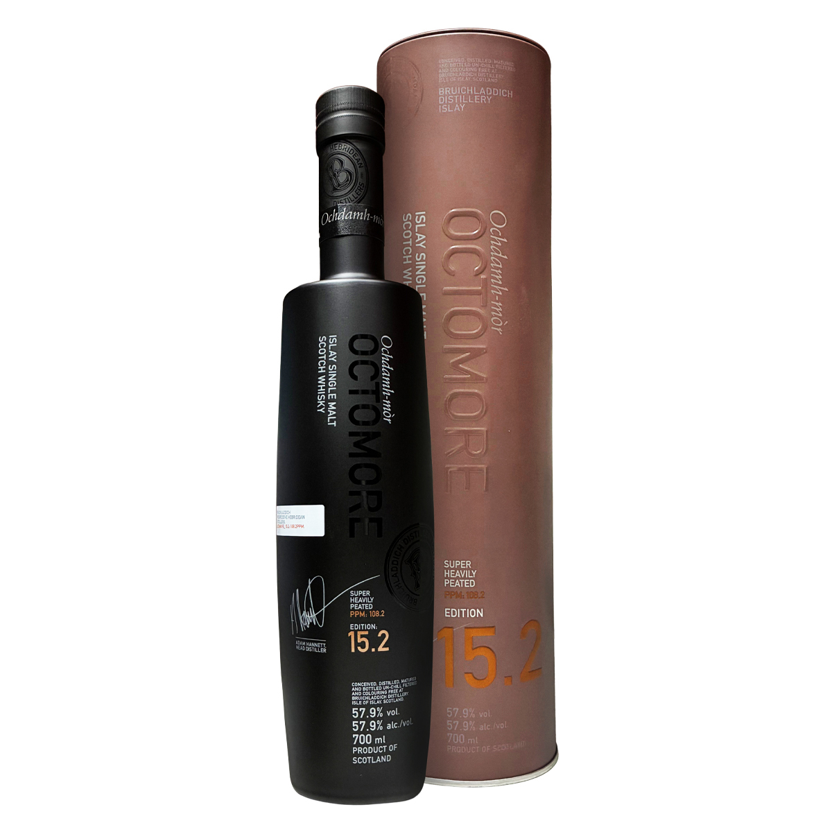 Octomore Edition 15.2 PPM: 108.2 57.9%