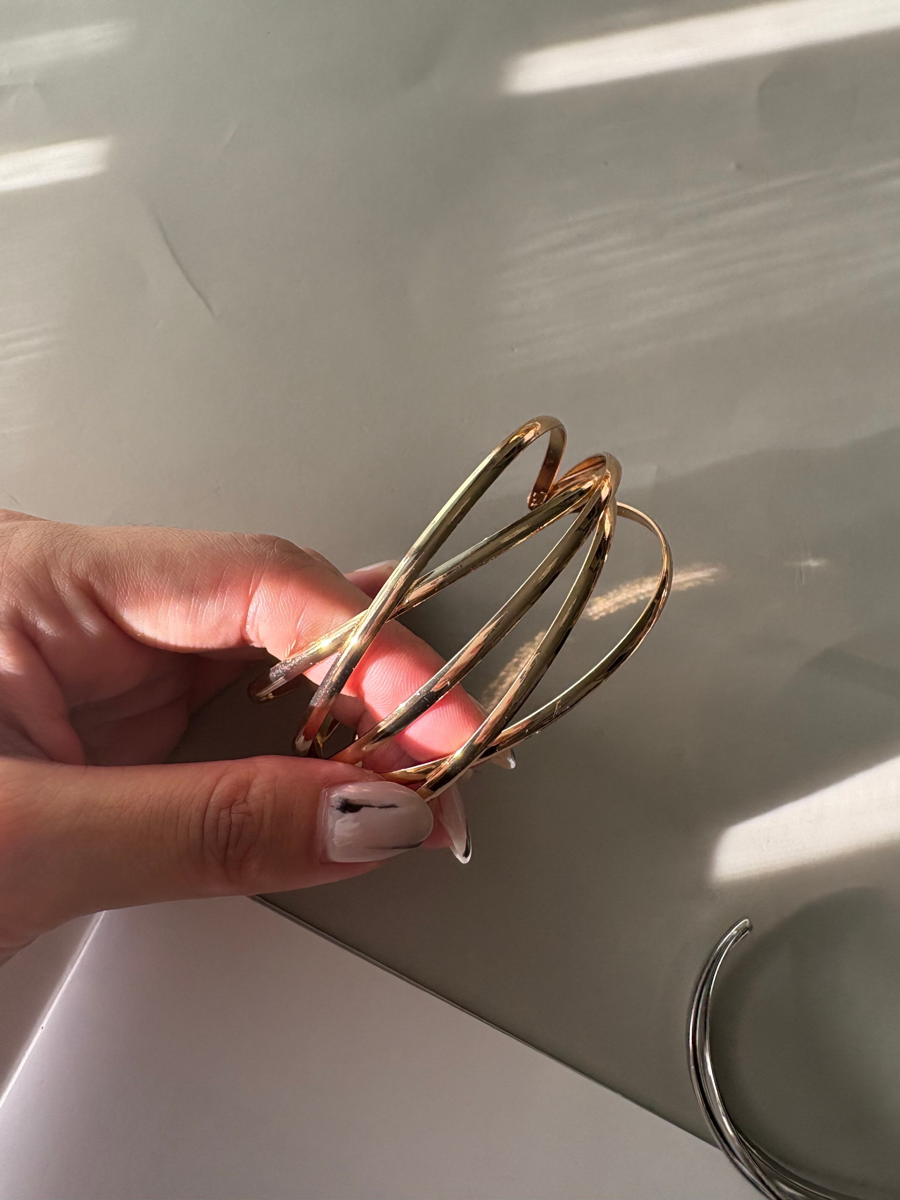 multi wrapped bangle