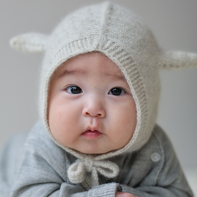 COFUCU 小羊造型針織帽