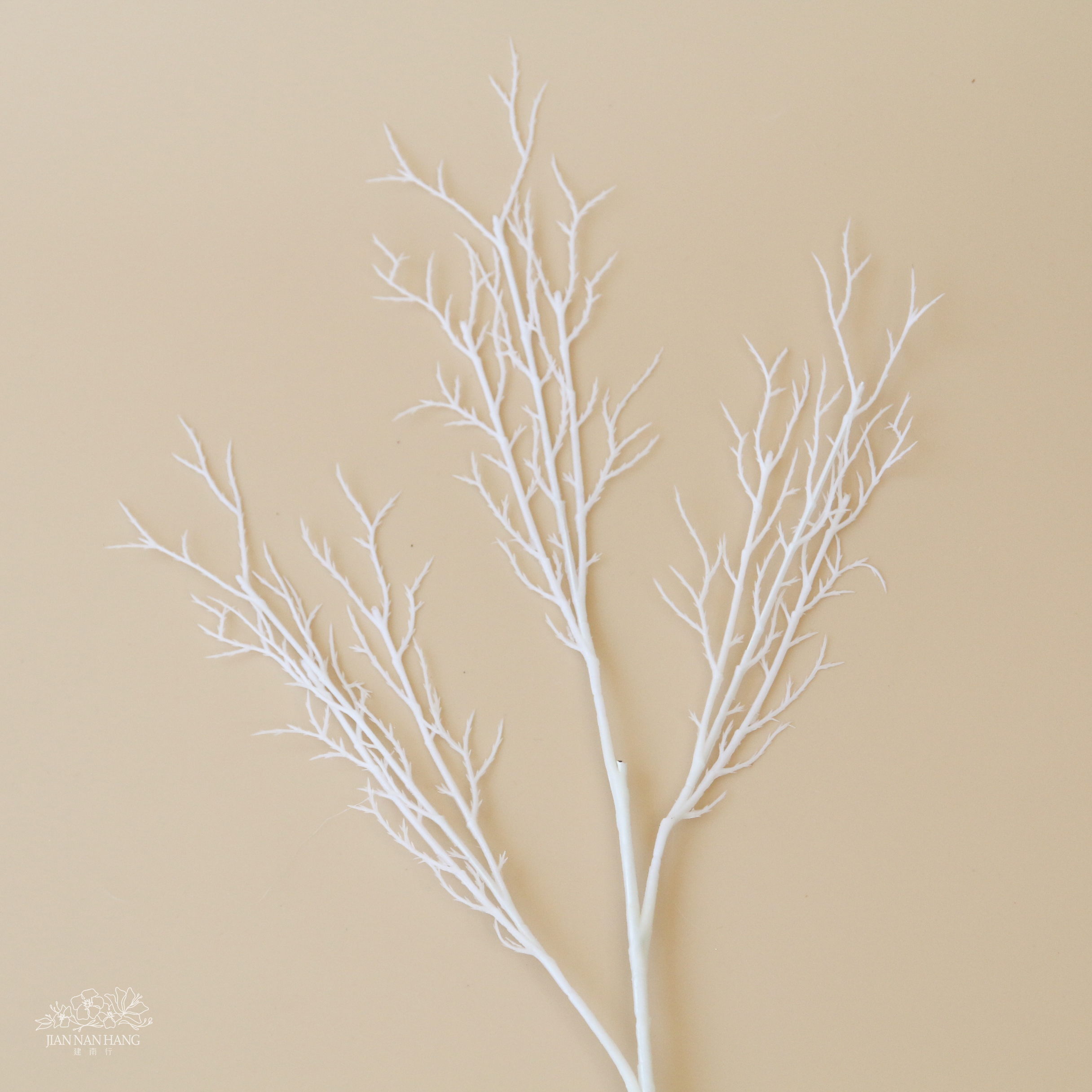 人造樹枝 多分叉樹枝 白