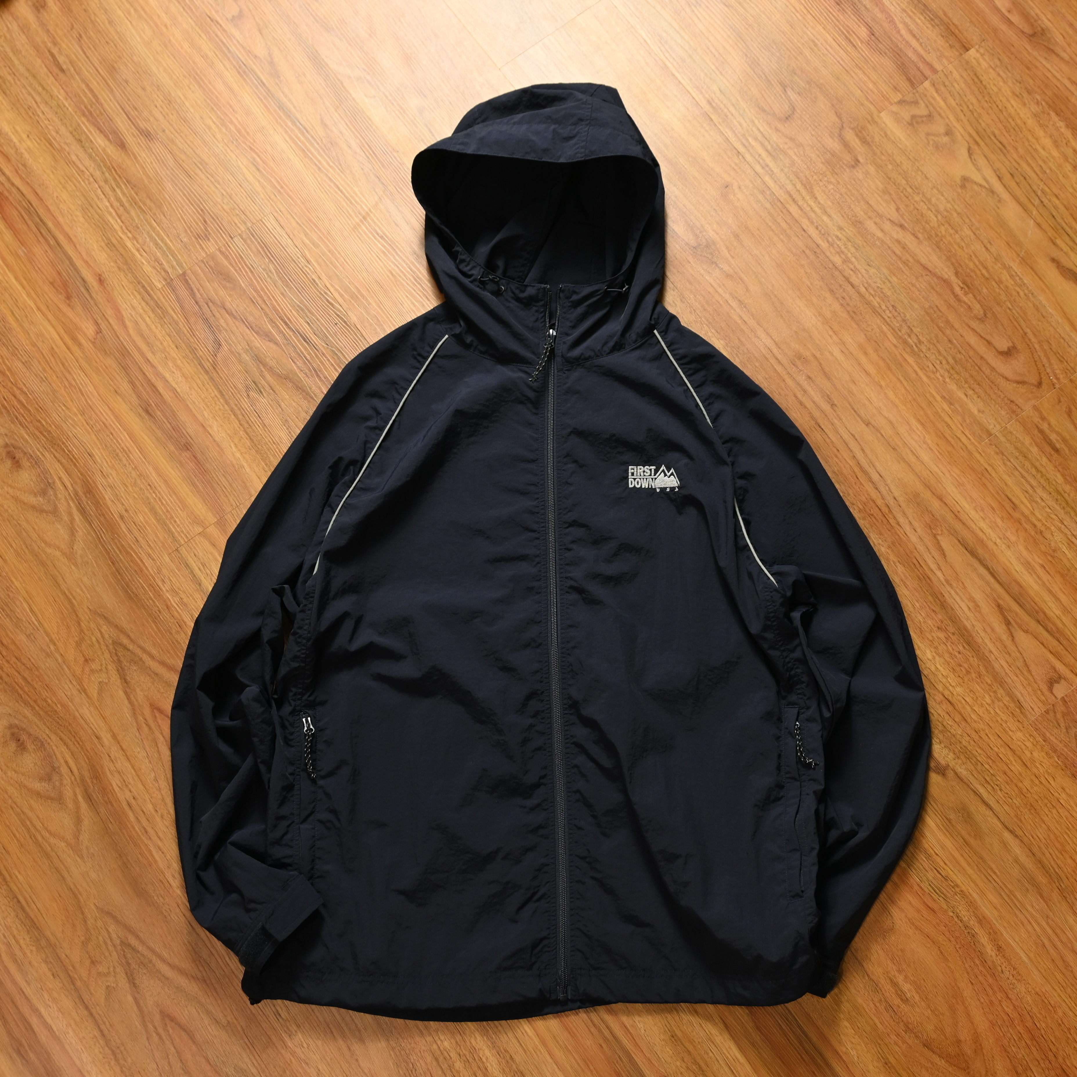 First Down Nylon Taslan Utility Parka