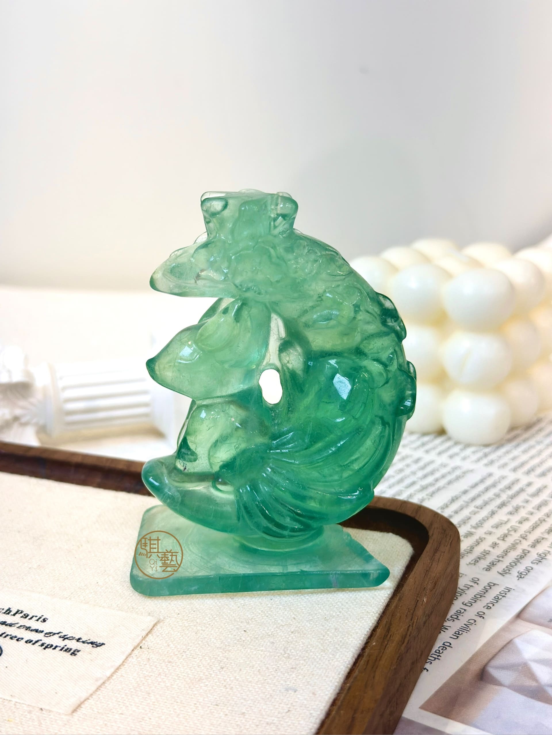 螢石九尾狐｜桃花人緣 × 魅力吸引 × 表達流暢