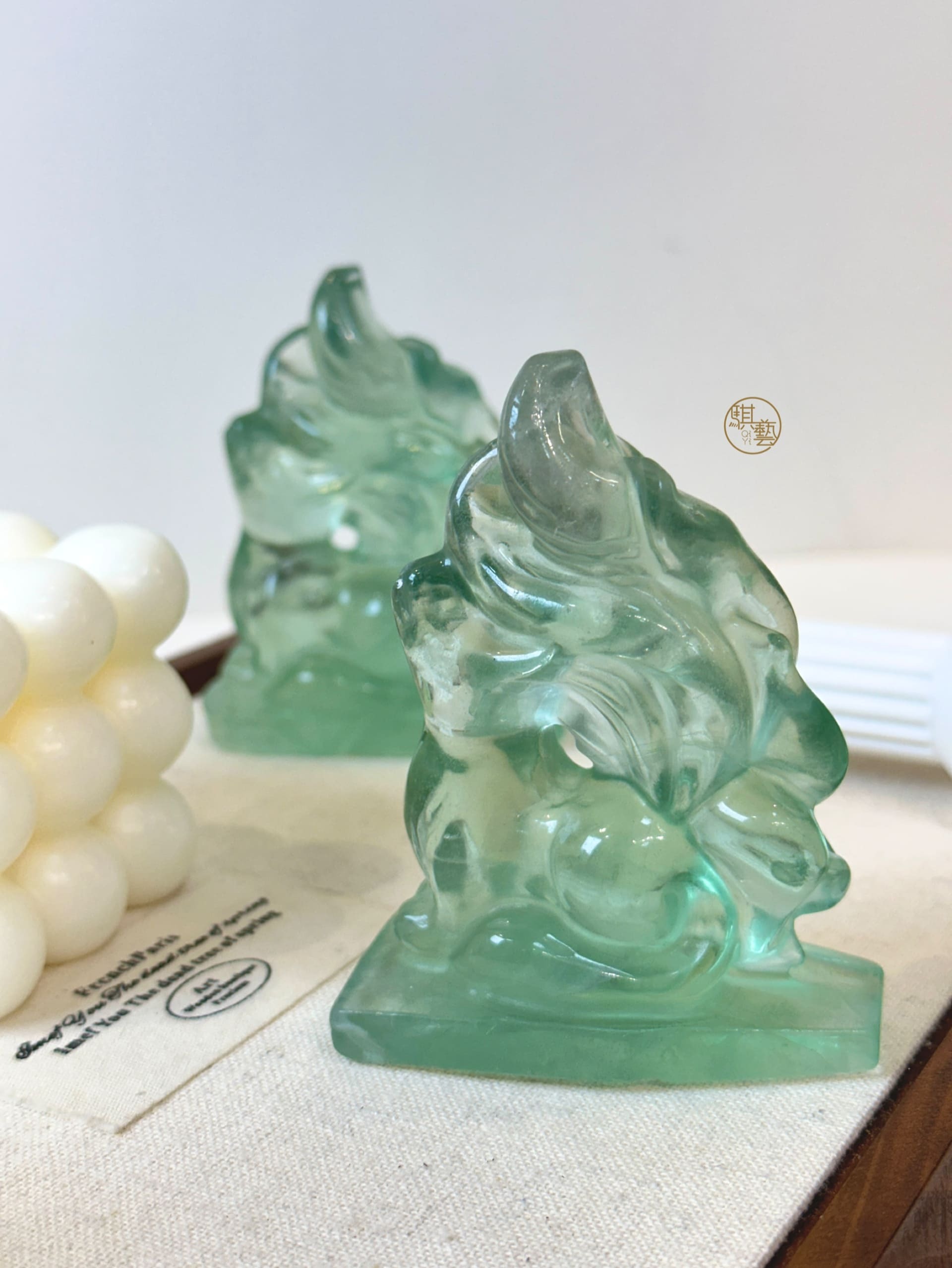 螢石九尾狐｜桃花人緣 × 魅力吸引 × 表達流暢