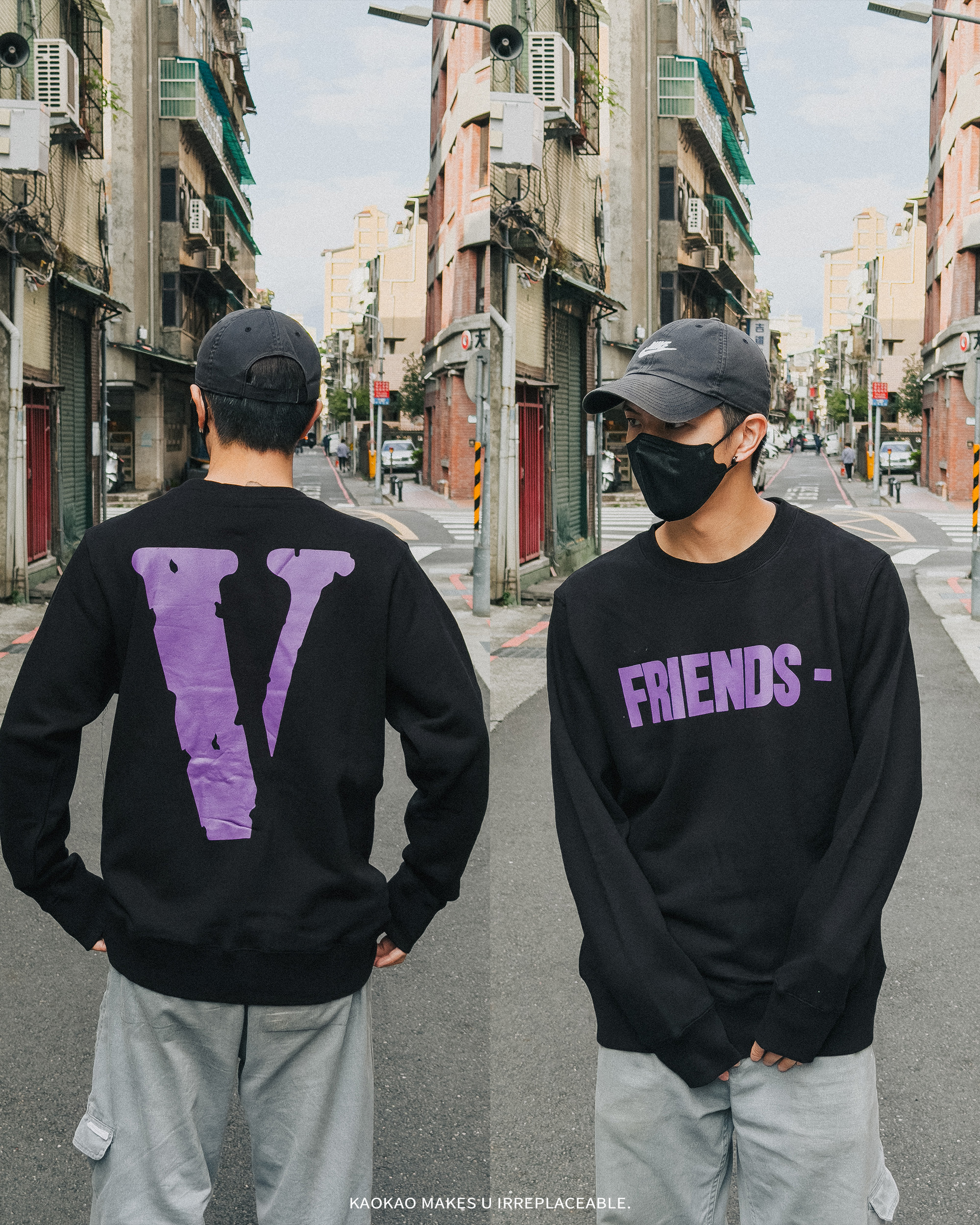 VLONE 各類 棉大學T