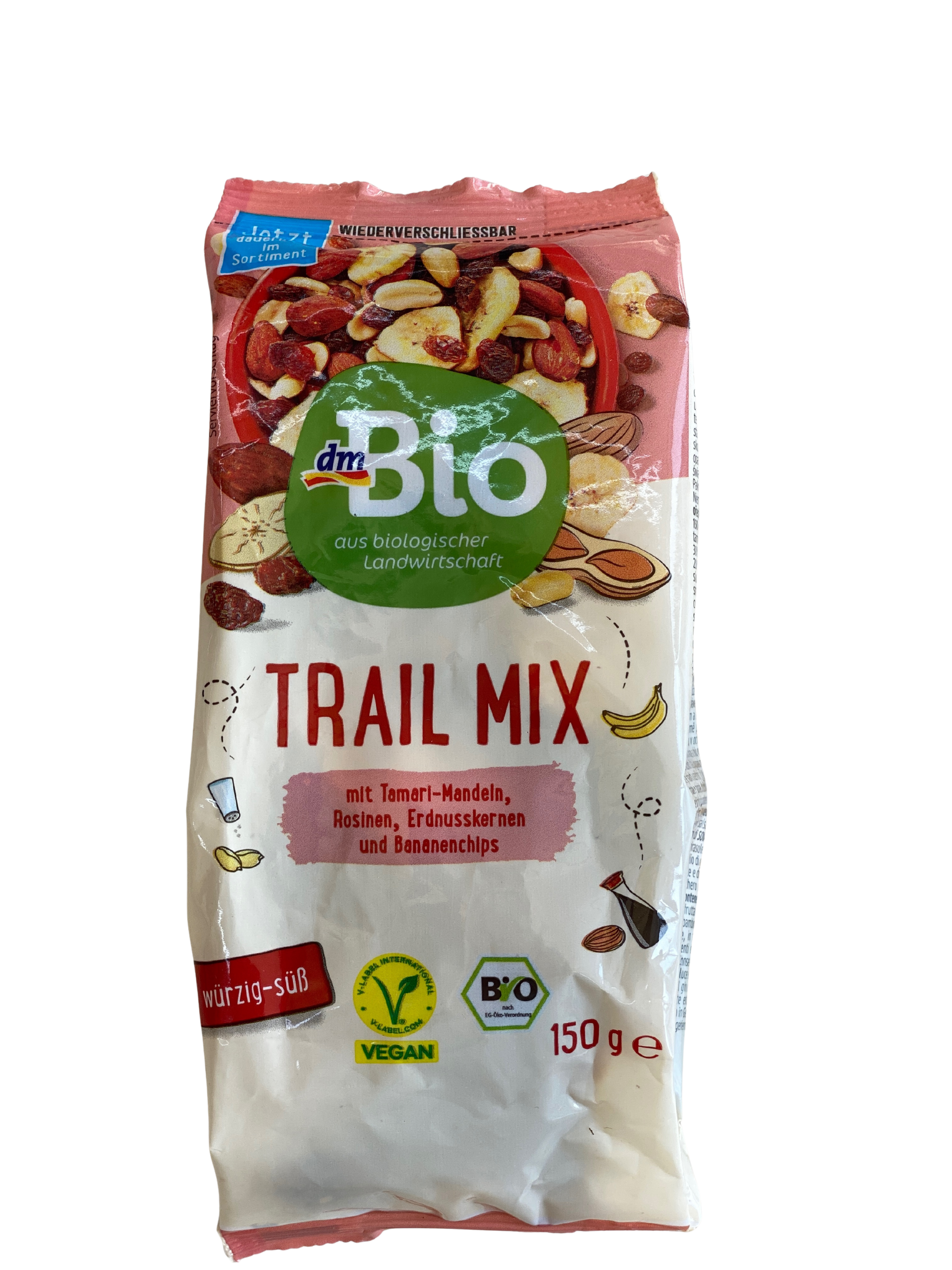 dmBIO organic trail mix 150g (best before 15 April 2026)