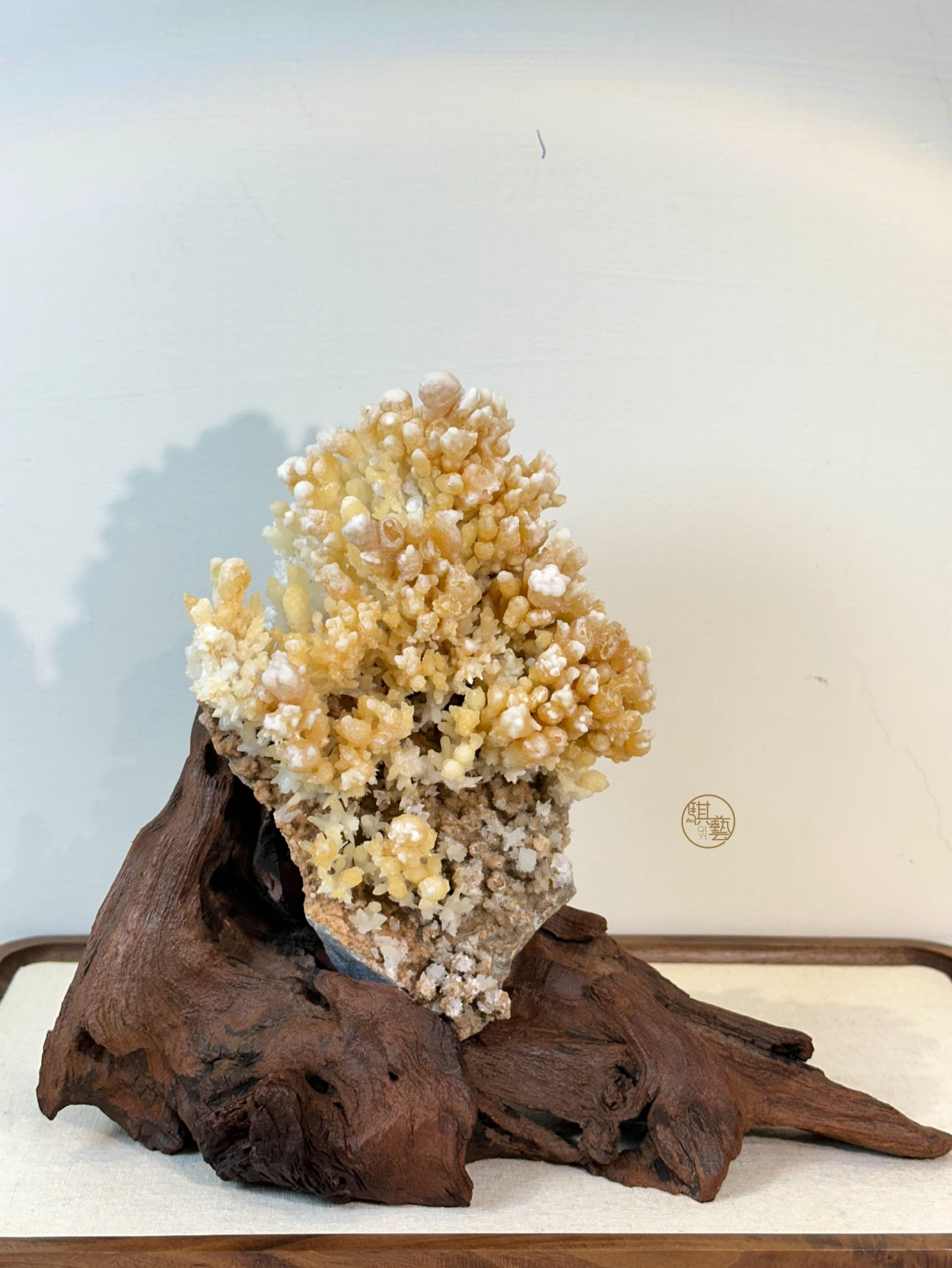 水晶花(鐘乳石×方解石×白水晶×石英)｜天然結晶藝術・聚氣旺財・鎮宅能量