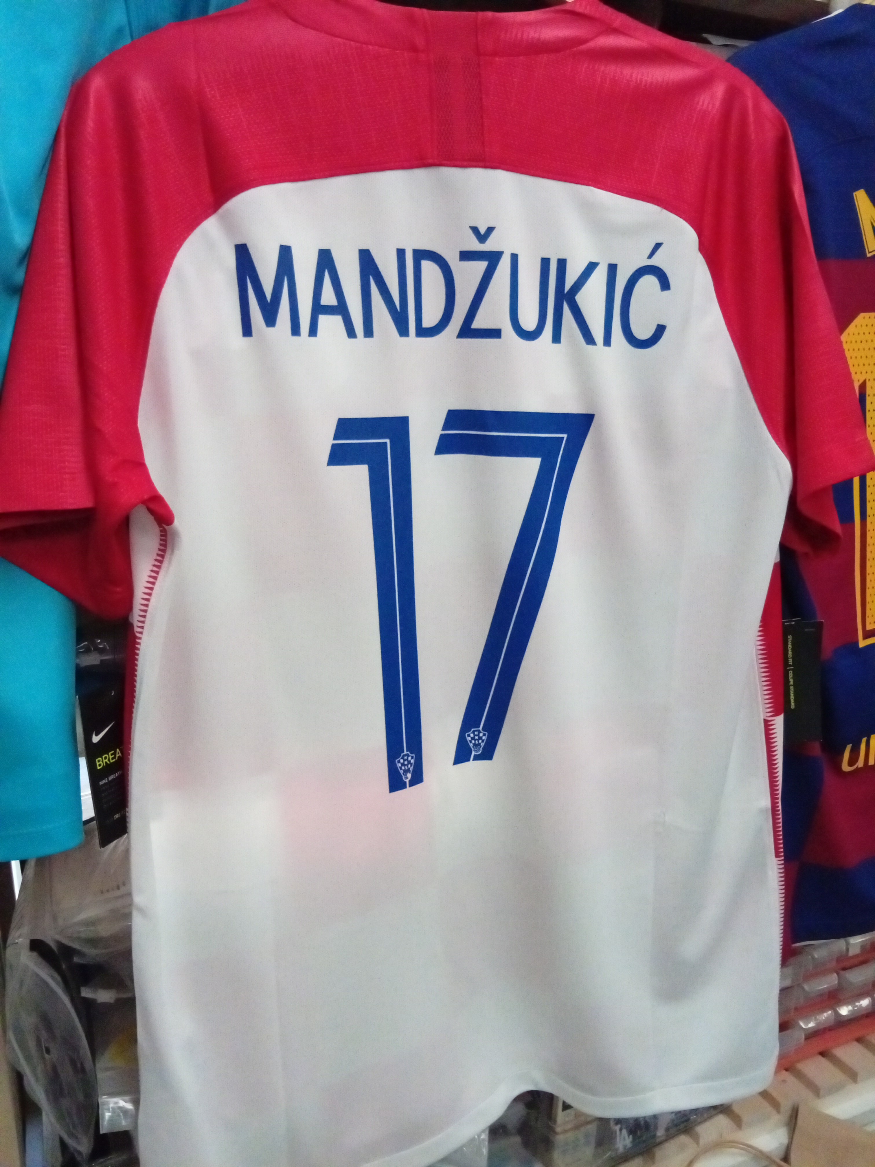 2018克羅地亞國家隊主場球迷版球衣