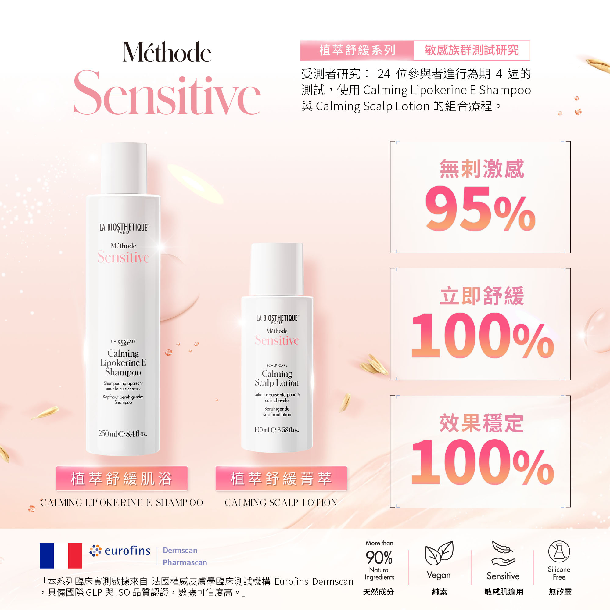 植萃舒緩肌浴,髮妝之鑰,法國LB