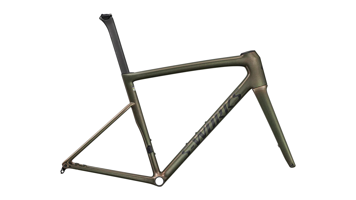 【SPECIALIZED】 公路車架25 SW TARMAC SL8 DISC 深棕綠