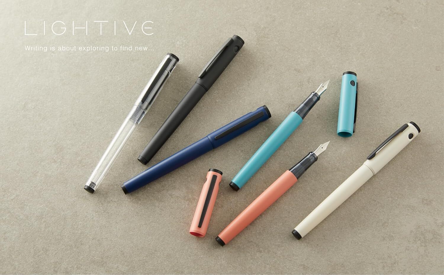 LIGHTIVE 探險家鋼筆 第三彈｜PILOT 百樂 日本