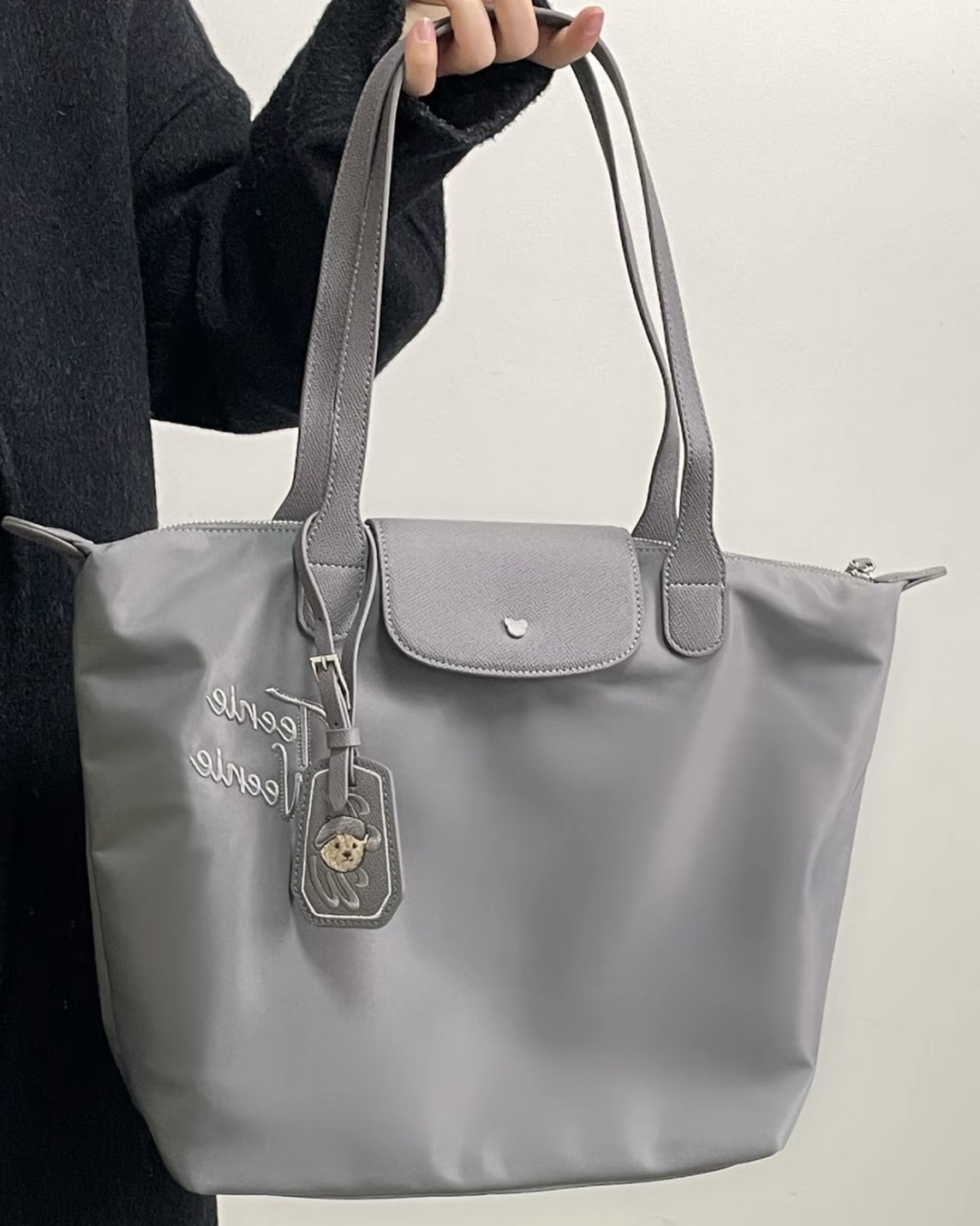 <超可愛>Teenie Weenie 托特 大包 尼龍 拼接 小熊 托特包 5色