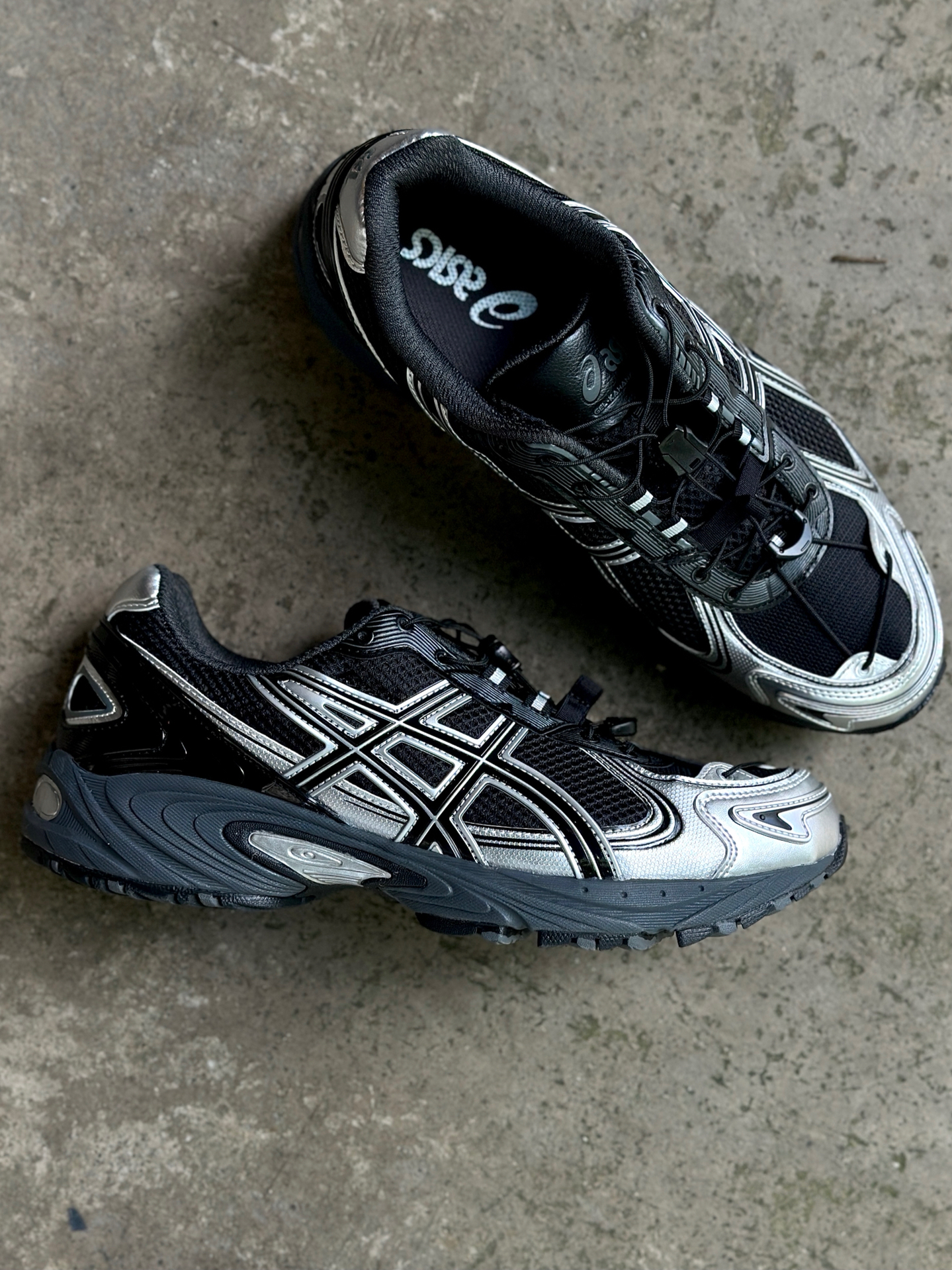 代購-ASICS Gel-Kahana TR V4 戶外機能舒適百搭老爹鞋 男女同款炭黑色1203A497-001