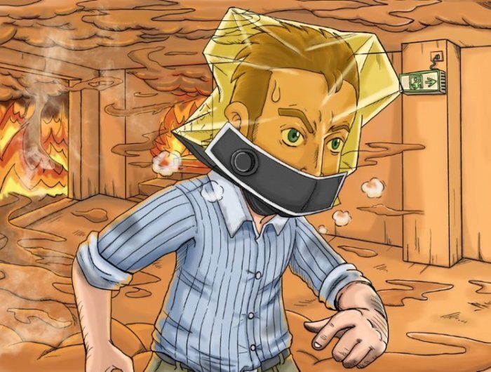 預購！台灣寧威原廠 PSM-EX 吐氣閥型防煙面罩 防煙頭罩 吐氣閥功能 型號:SC-PSM-EX