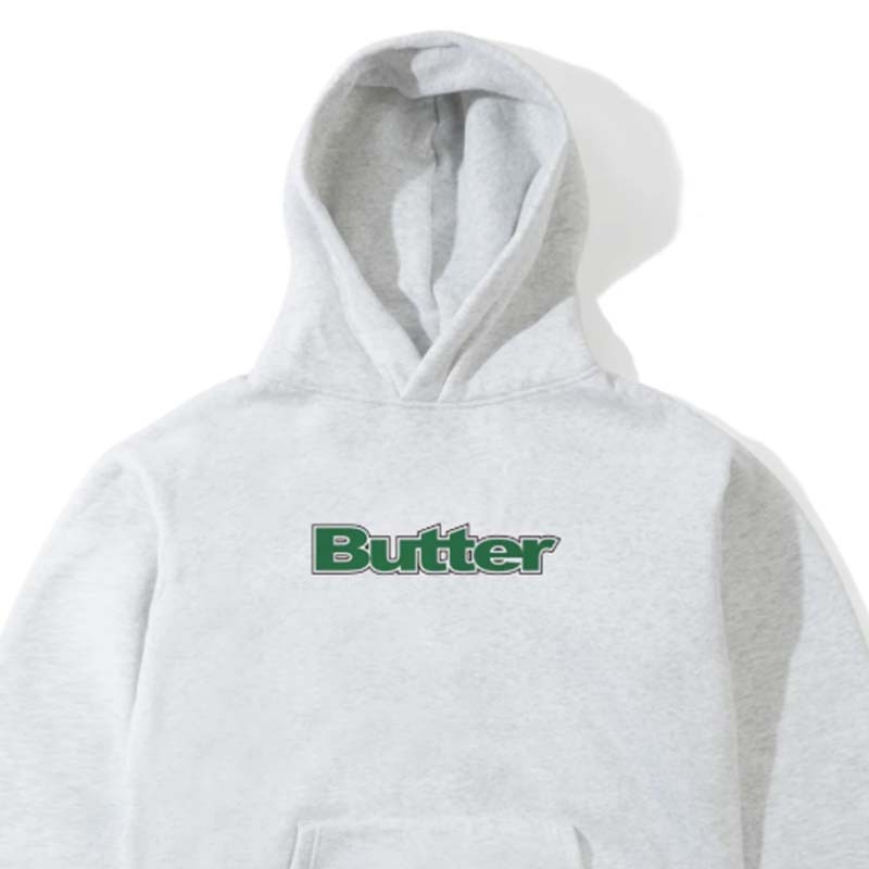 Butter Good Outline Logo Pullover Hood 帽T 灰色 長袖 BG252A30502 [台灣現貨]