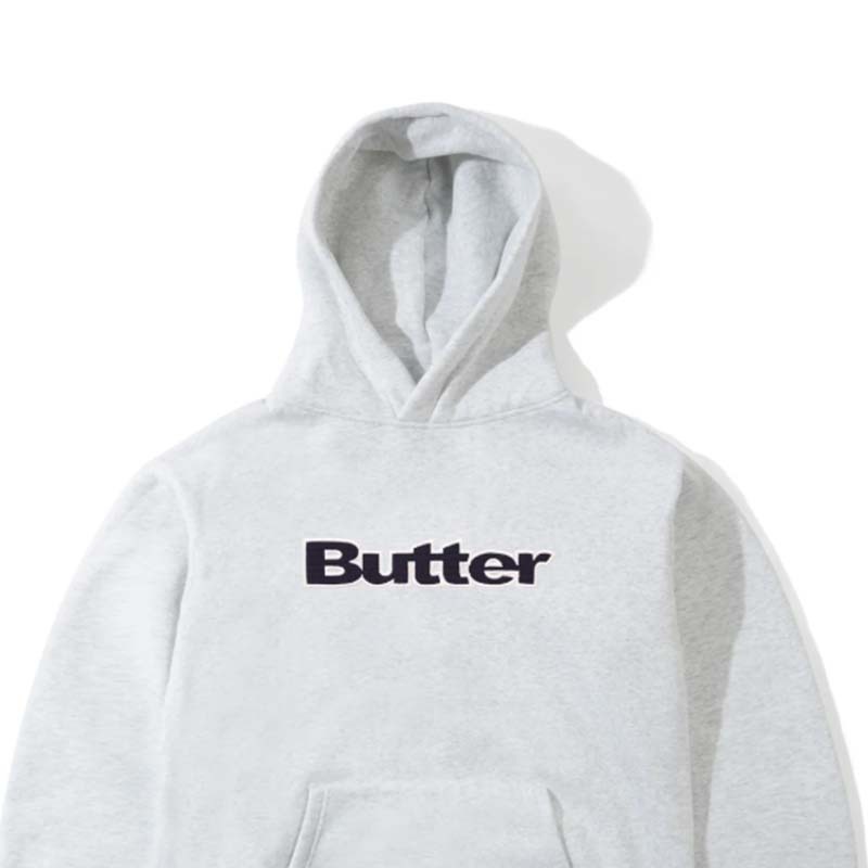 Butter Good Ripstop Logo Applique Pullover Hood 帽T 灰色 長袖 BG252A30902 [台灣現貨]