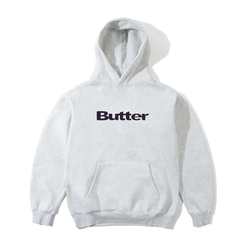 Butter Good Ripstop Logo Applique Pullover Hood 帽T 灰色 長袖 BG252A30902 [台灣現貨]