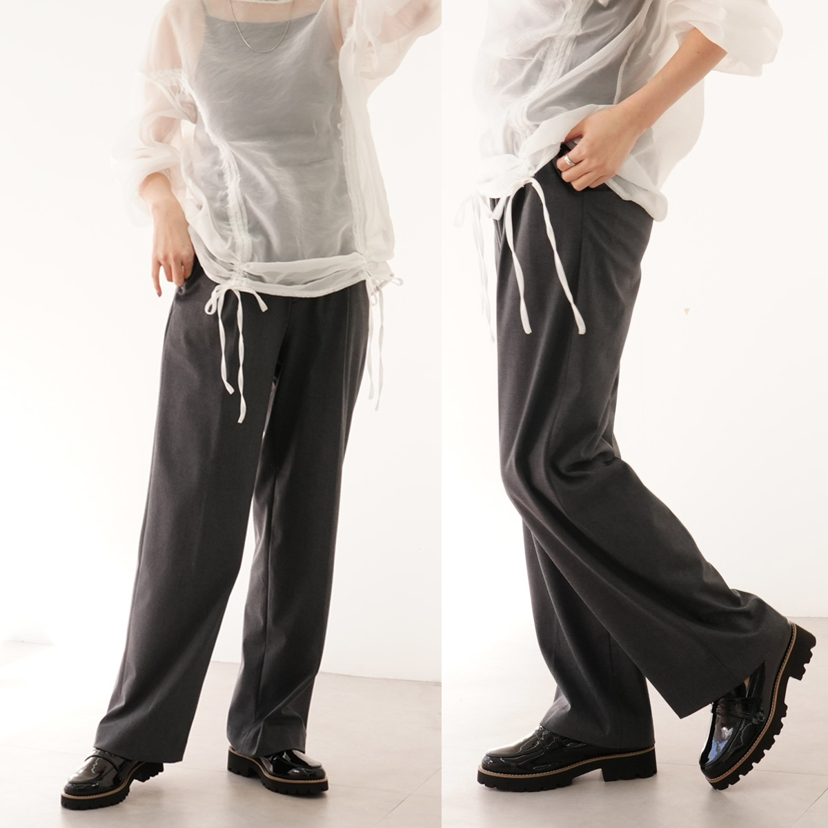 經典設計 輕量厚底樂福鞋 【SY405】