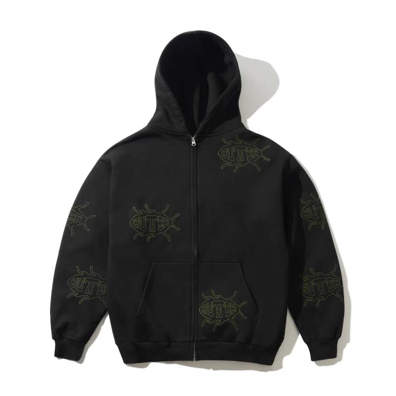 Butter Good Roach Zip-Thru Hood 連帽外套 黑色 BGA31100 [台灣現貨]