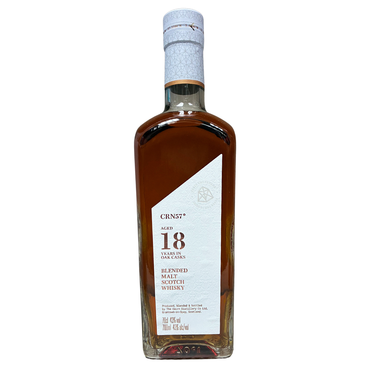Cairn CRN57° 18 Years Old in Oak Casks Blended Malt Scotch Whisky 43%