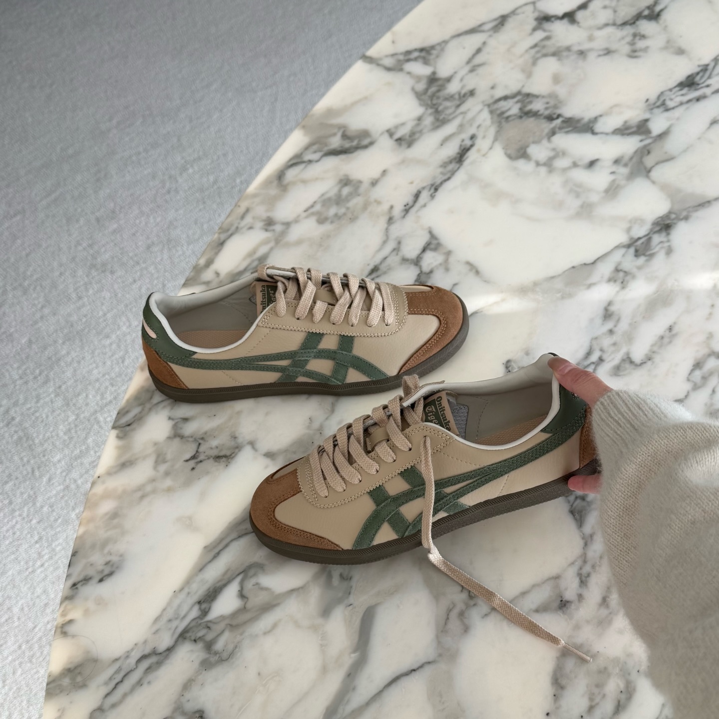 Onitsuka Tiger Mexico 66 燕麥抹茶 燕麥色 鬼冢虎 復古鞋 1183C102-250