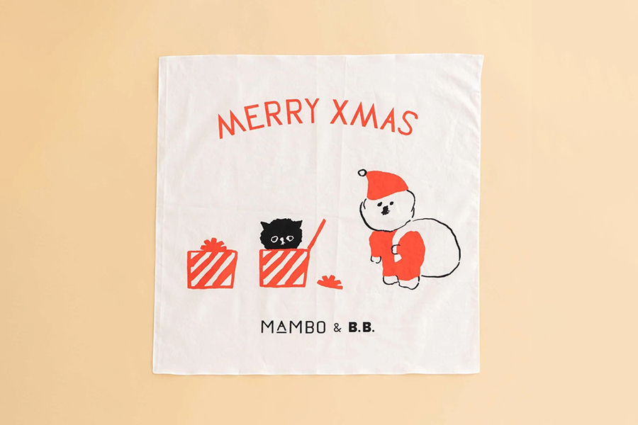 CLASKA - MAMBO 手帕 聖誕老人