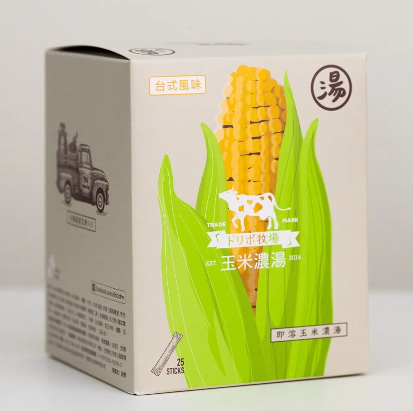 Dripo 牧場 即溶飲品 玉米濃湯 25入