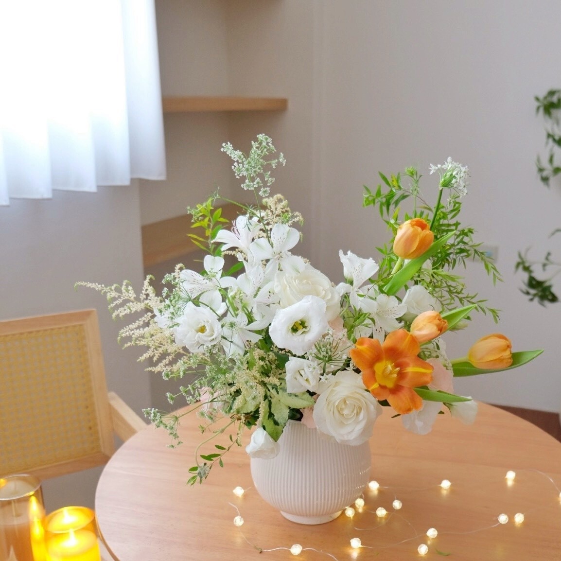 鮮花 / 典雅鬱金香盆花