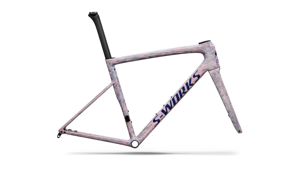 【SPECIALIZED】 公路車架26 SW TARMAC SL8 DISC 粉灰藍字