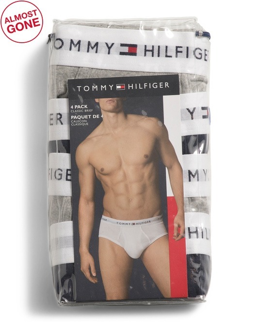 【直播】TOMMY HILFIGER LL121141 男裝內褲(4條裝)(顏色隨機)