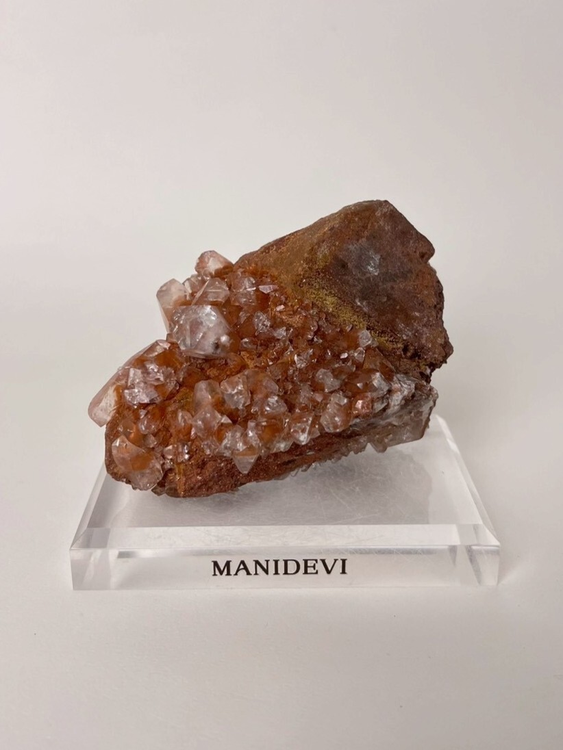 火之脈絡 - 琥珀紅方糖方解石 #已連結礦訊