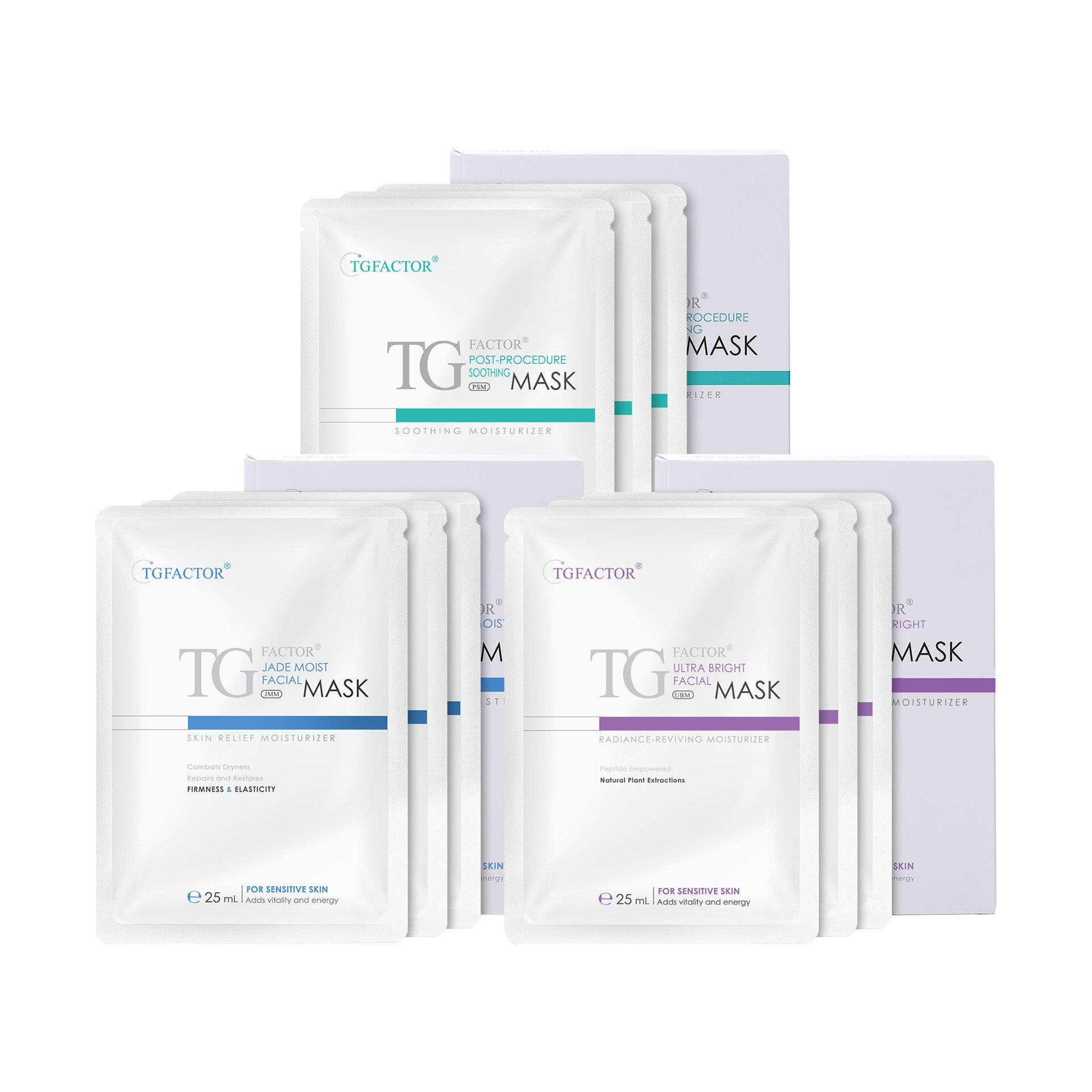 TGFACTOR 熱銷急救面膜 3款組合