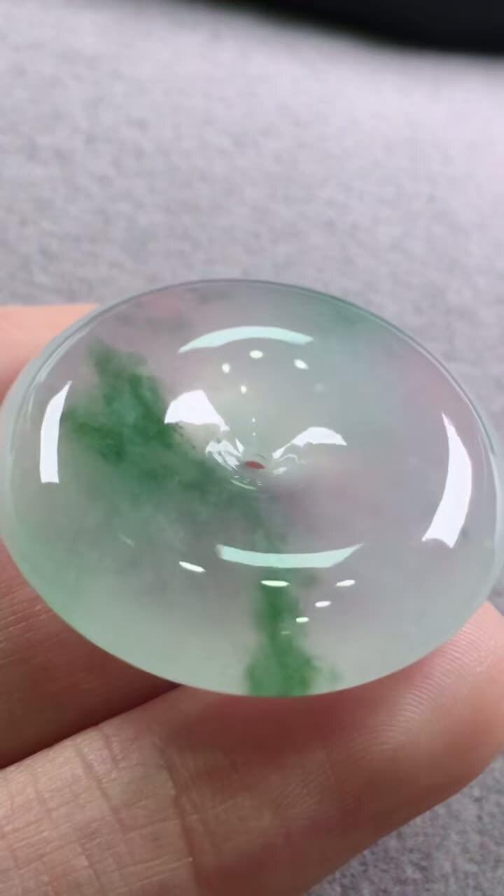 127344 翡翠平安扣 (31mm直徑)