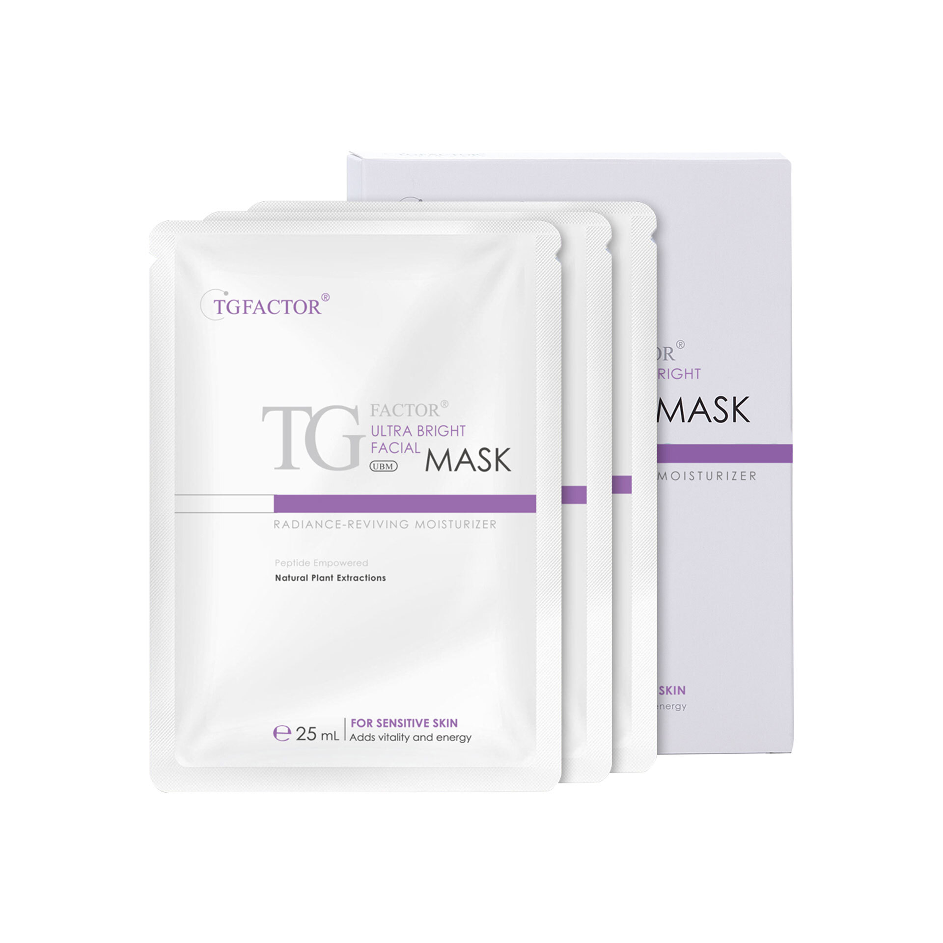 特潤鑽白修護面膜 3入/盒 25mL/片