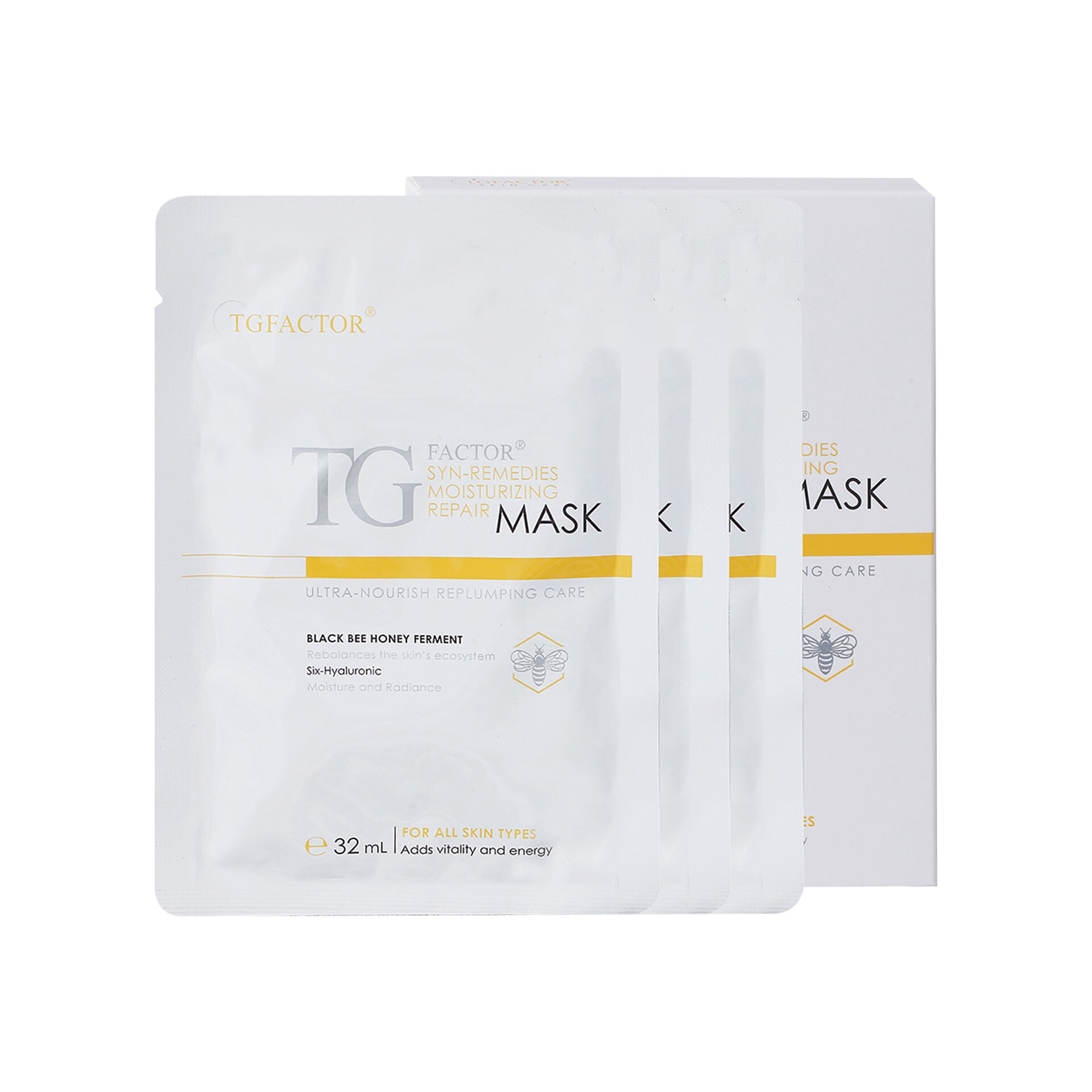 蜜漾賦活水潤修護面膜  3入/盒 32mL/片