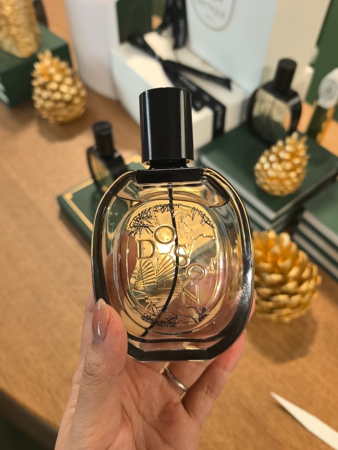 DIPTYQUE 2025 聖誕限量 鎏金黑金 杜桑 淡香精 75ML