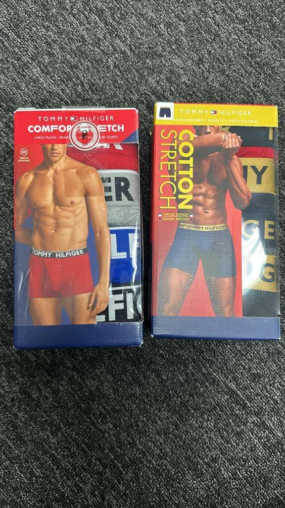 【直播】TOMMY HILFIGER LL121142 男裝內褲(4條裝)(顏色隨機)