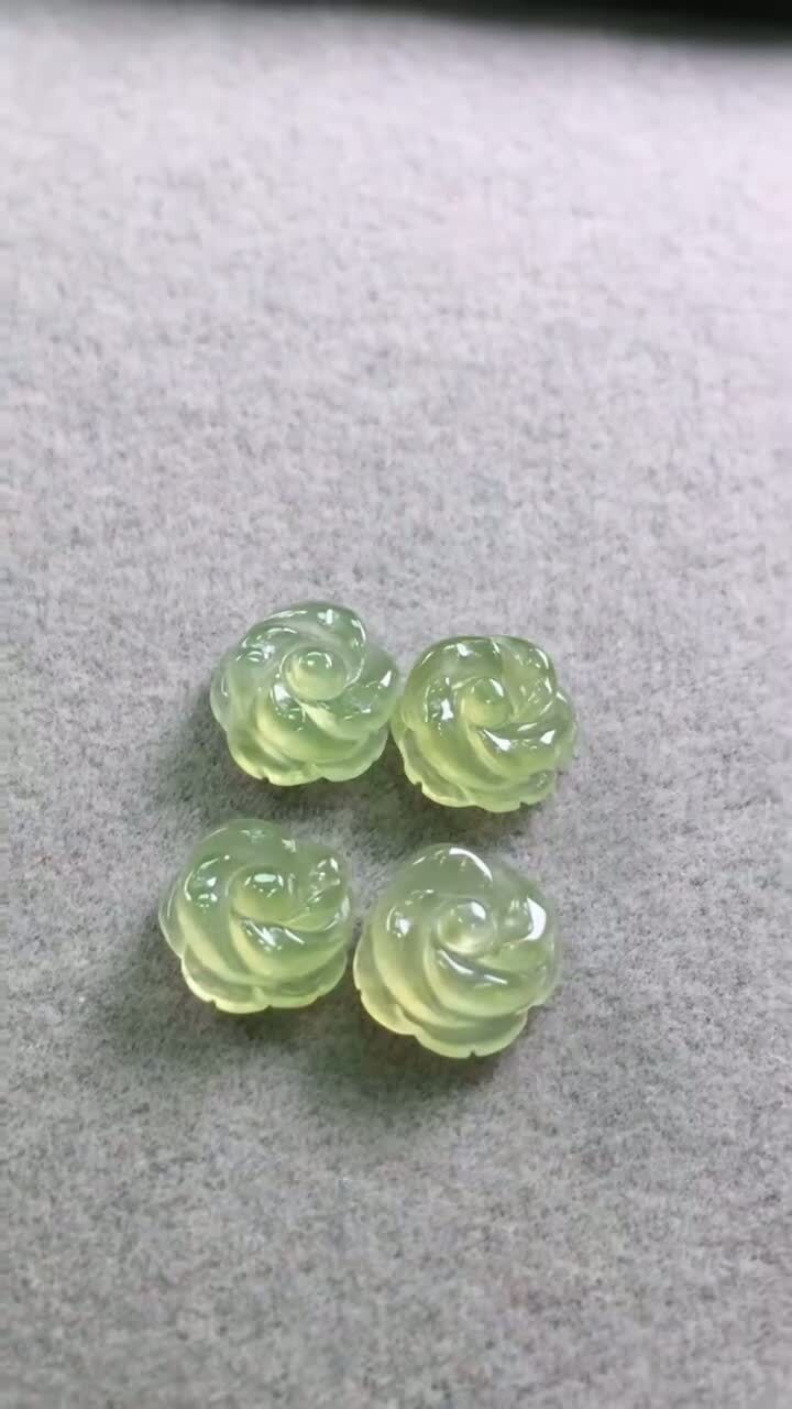 127345 翡翠花開富貴一手