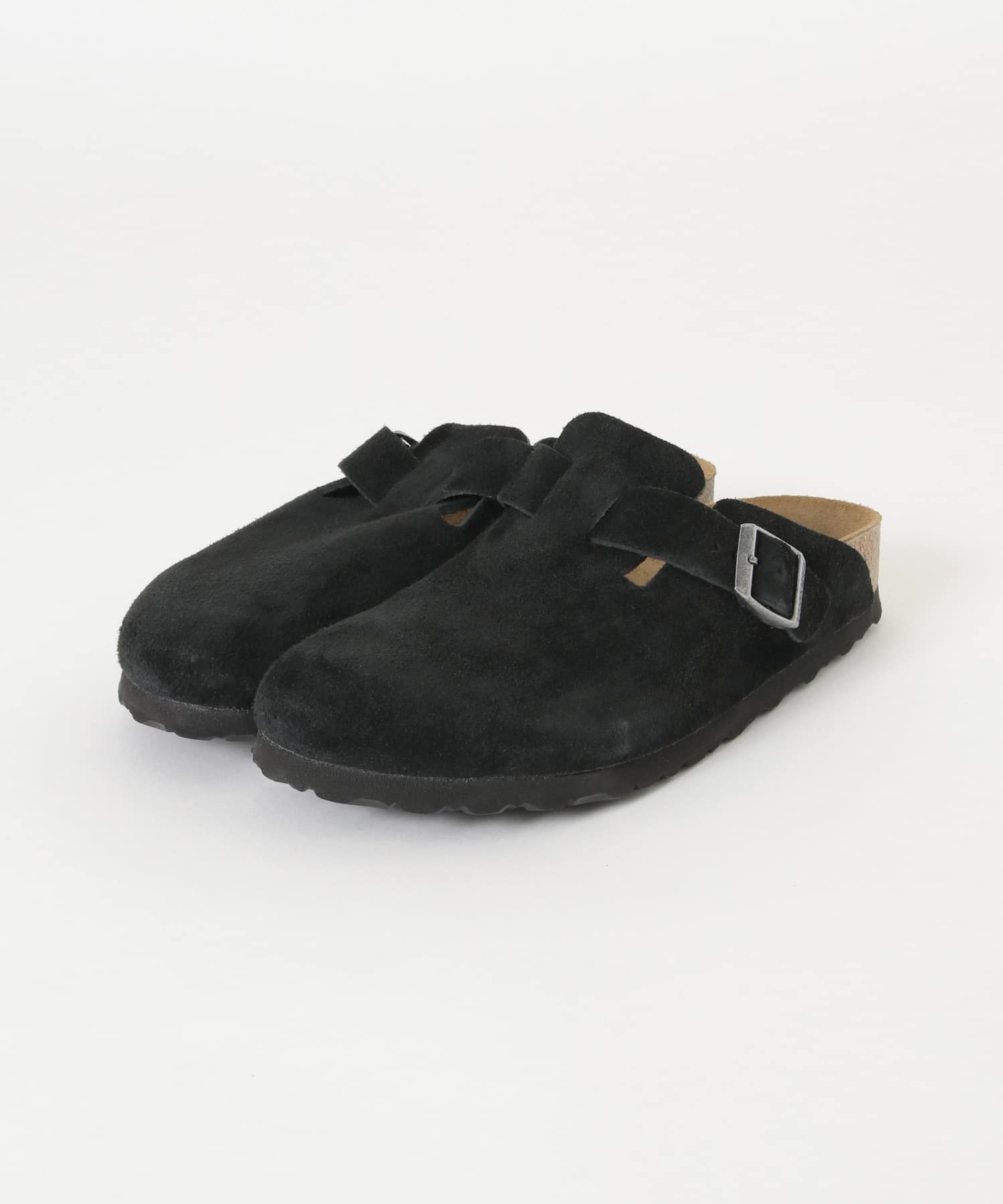 限時折扣預購┃BIRKENSTOCK Boston 勃肯 黑色 麂皮 波士頓