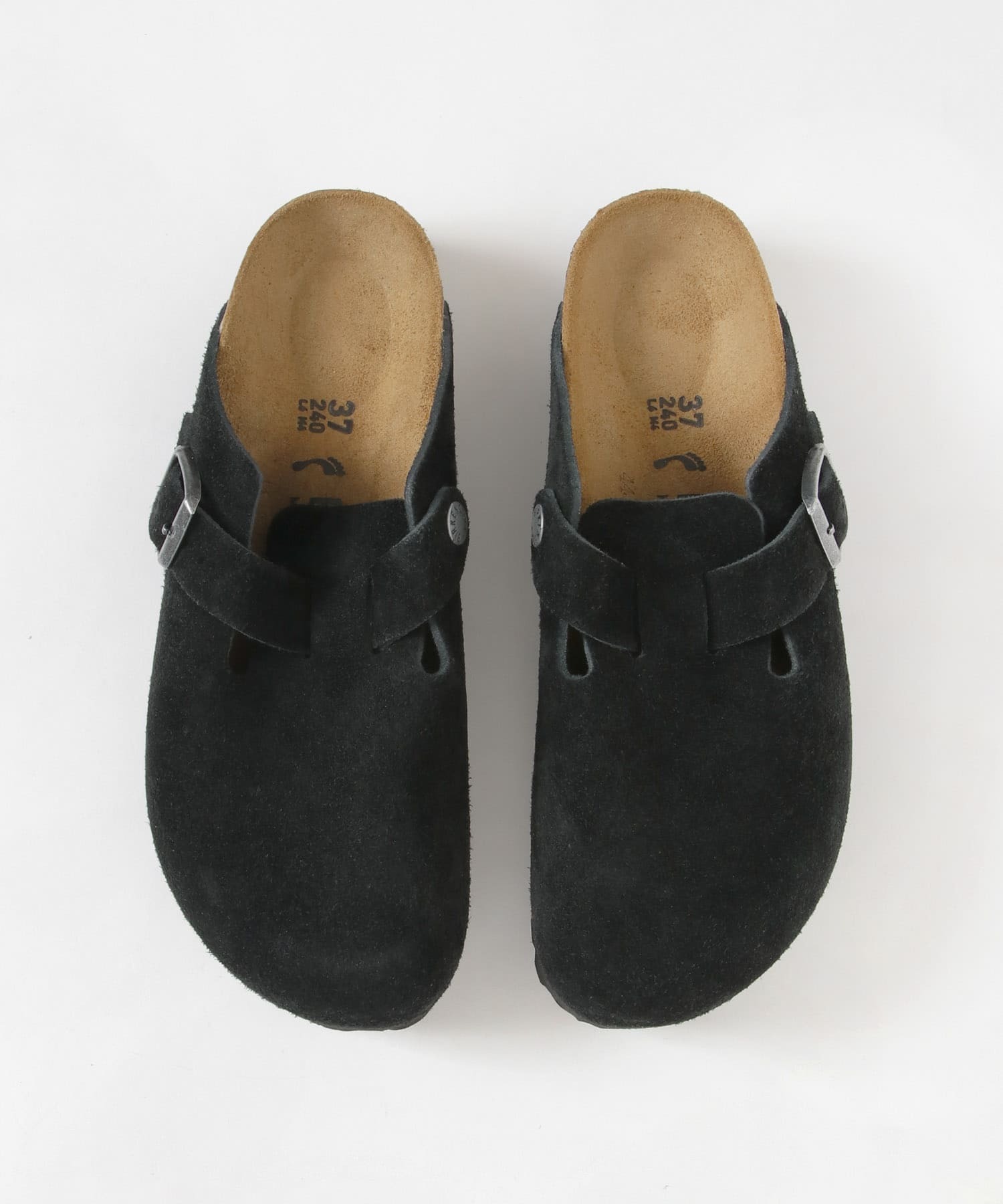 限時折扣預購┃BIRKENSTOCK Boston 勃肯 黑色 麂皮 波士頓