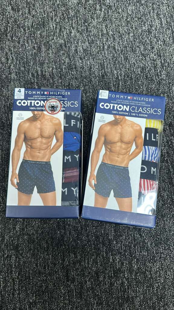 【直播】TOMMY HILFIGER LL121143 男裝內褲(4條裝)(顏色隨機)