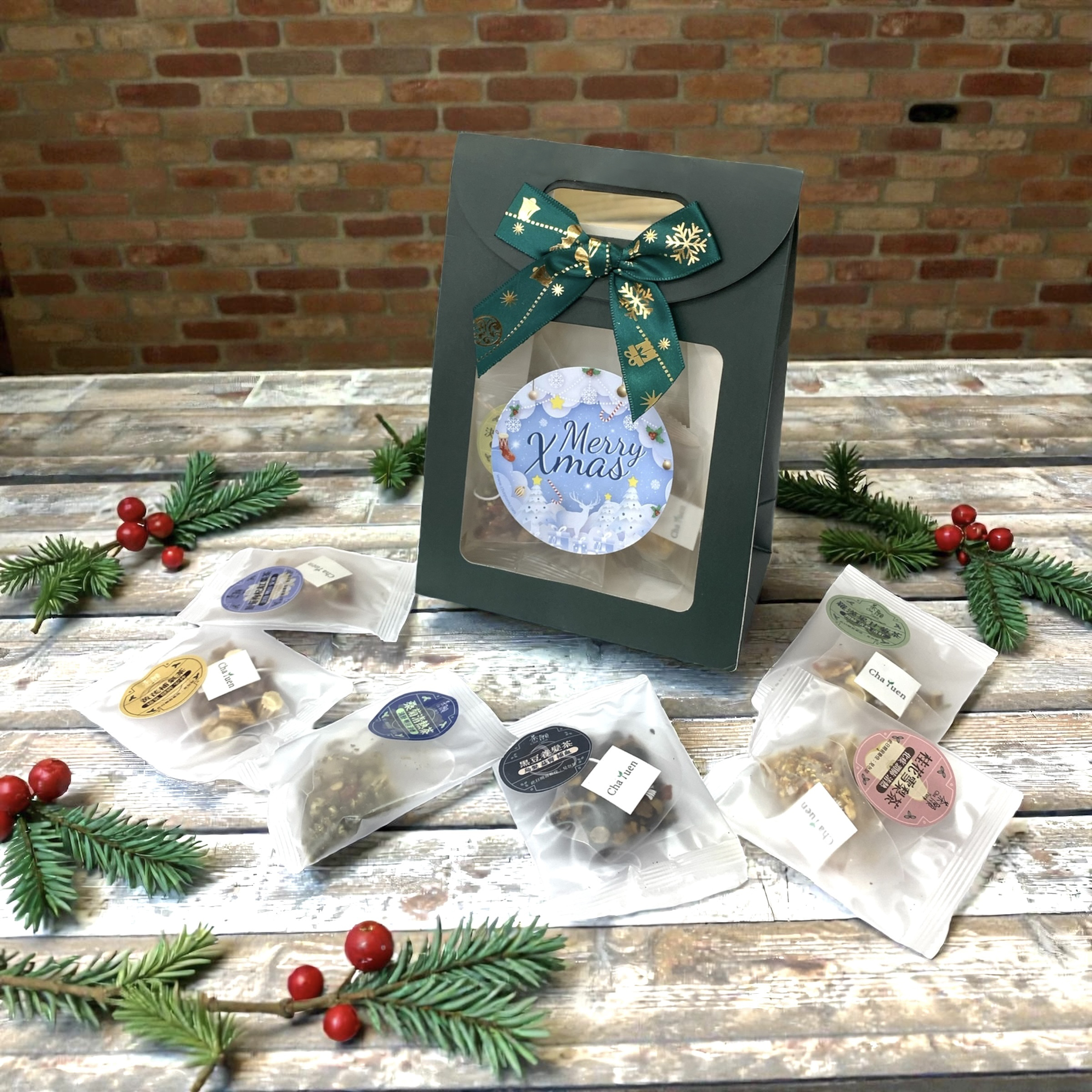 茶願 - 聖誕套裝 x 自選茶包 (11包)