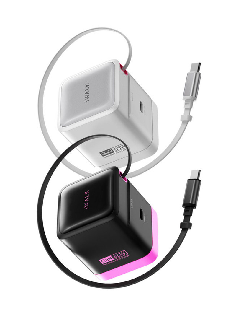 【iWALK】 FLEX 隨拉充 65W 氮化鎵充電器