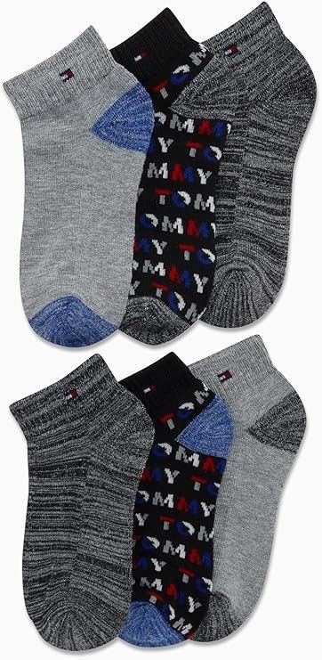 【直播】TOMMY HILFIGER LL121145 童裝短襪(一套六對)