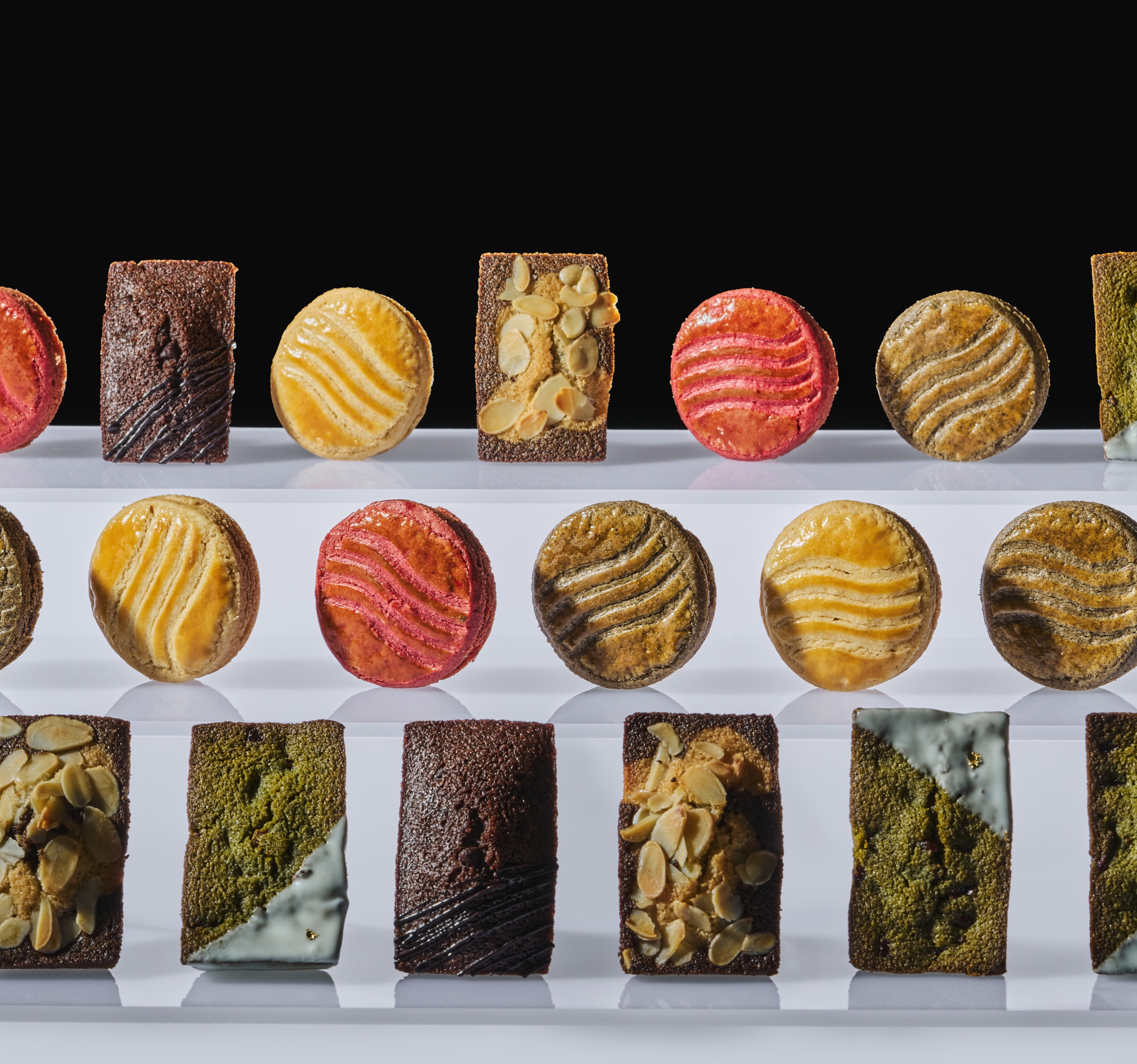 巧克力可可費南雪 伯爵麻糬費南雪 抹茶草莓費南雪 原味奶油鳳梨布列塔尼 覆盆莓果布列塔尼 伯爵巧克力布列塔尼 法式甜點 節日送禮禮盒