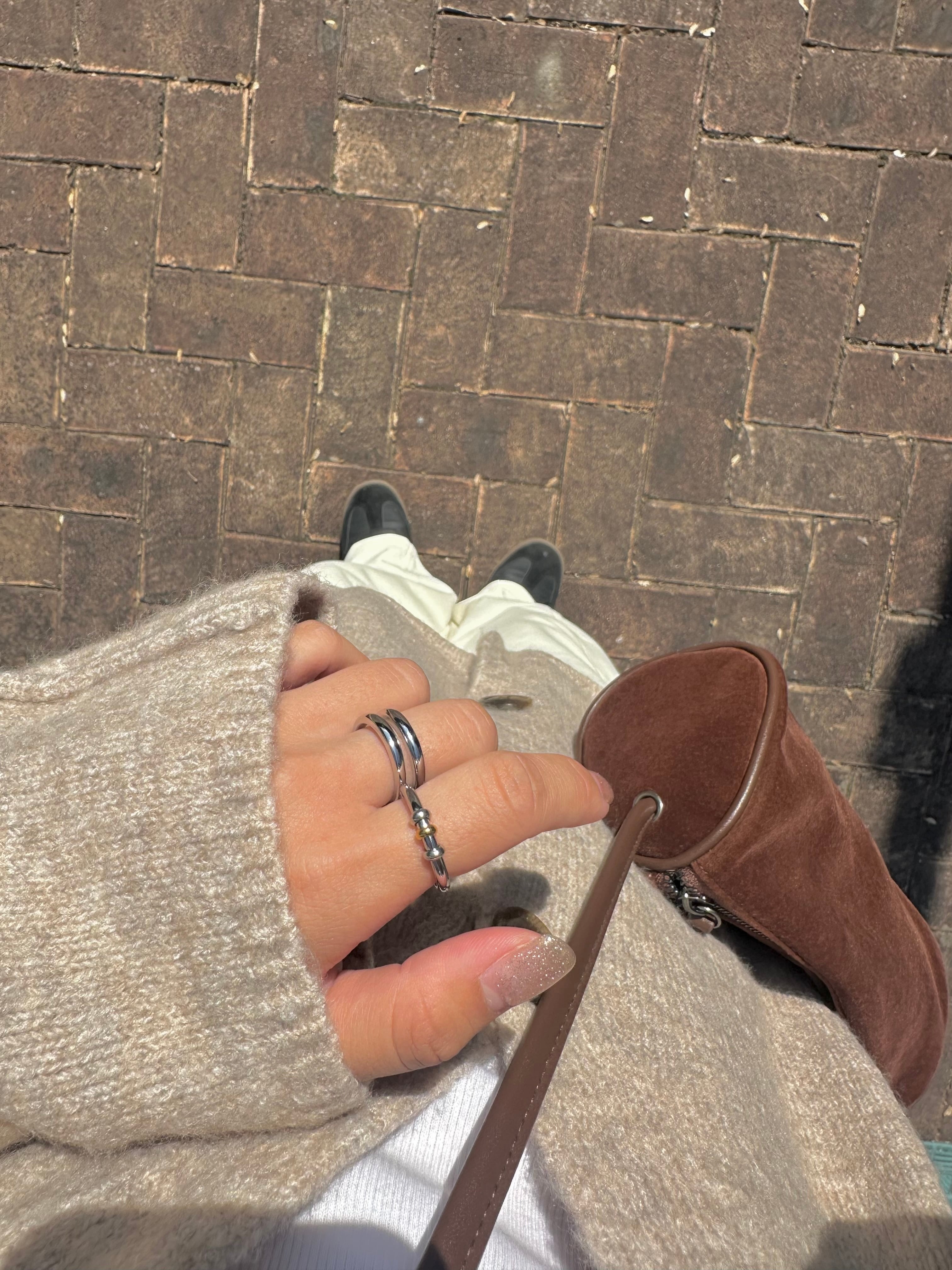 SS triple bands ring