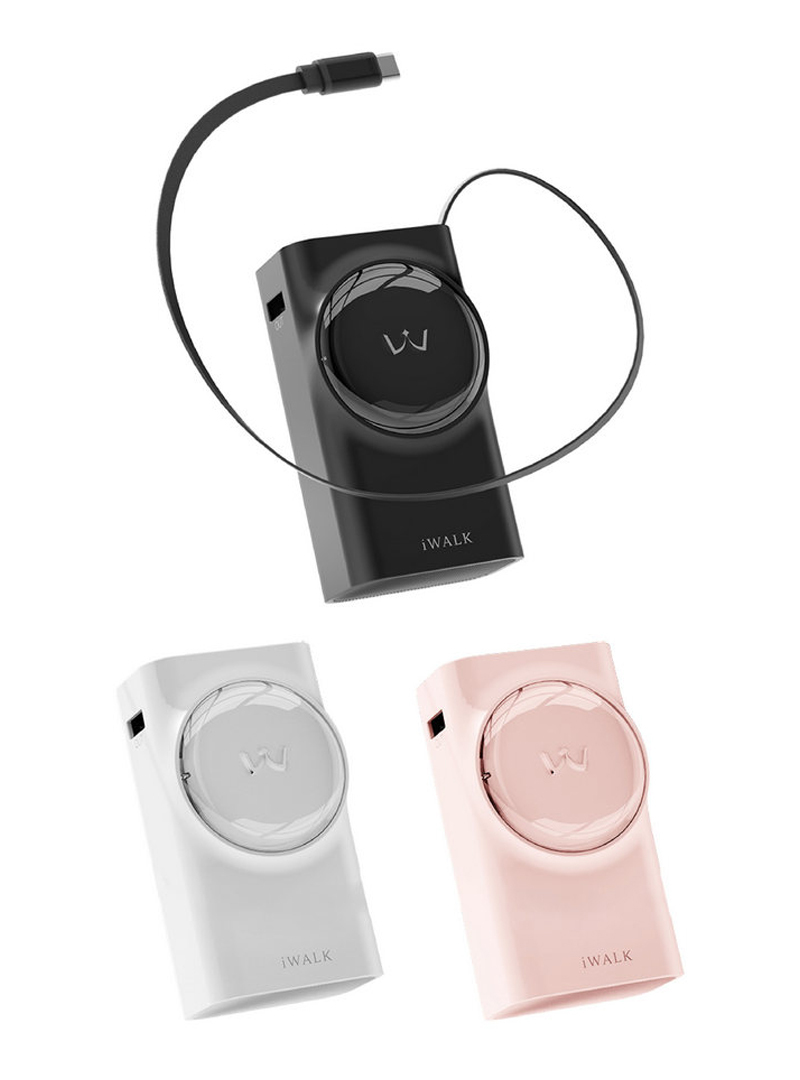 【iWALK】 Reel 拉拉線 30W 伸縮線行動電源