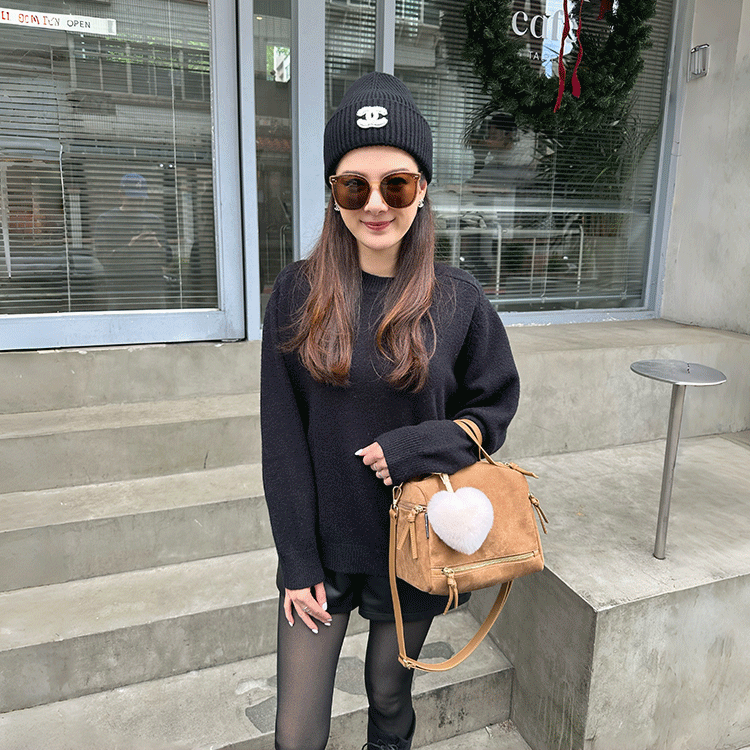 Mini好萊塢麂皮包